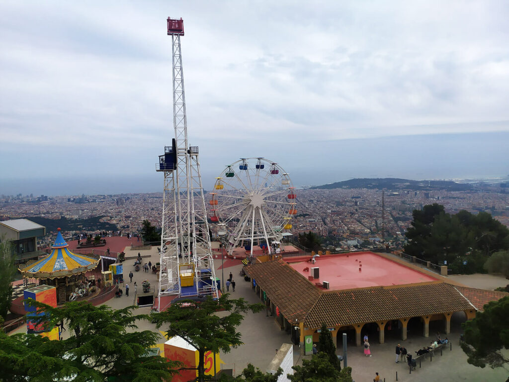 Barcelona Tibidabo zťp zľava zábavný park