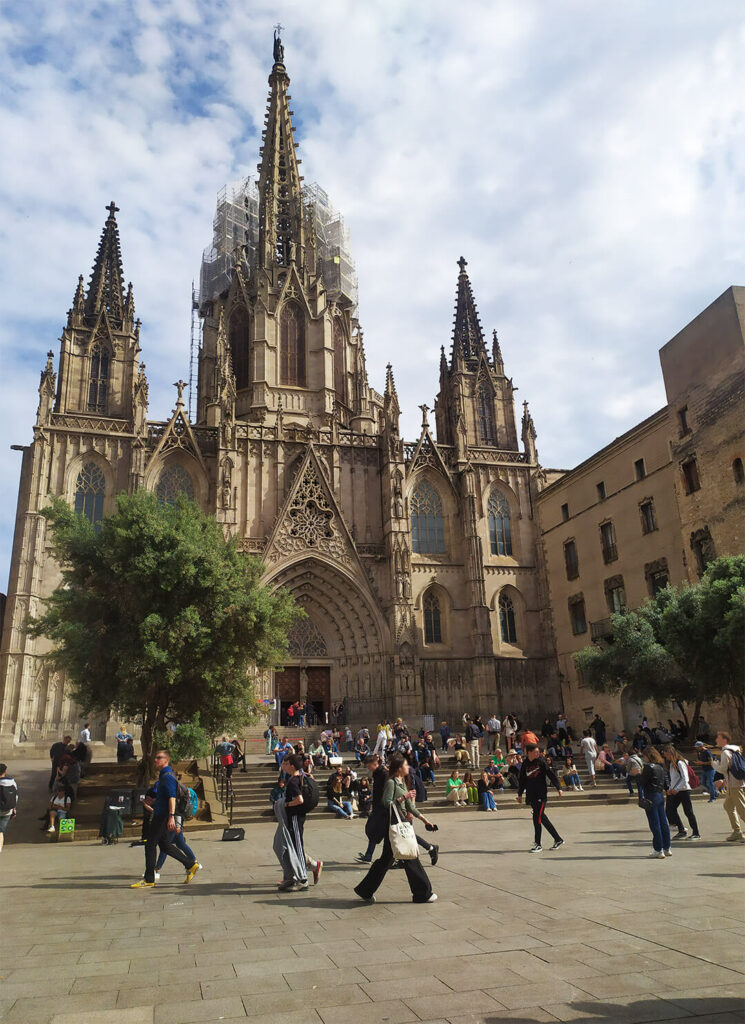 Barcelona katedrála svätej Eulálie