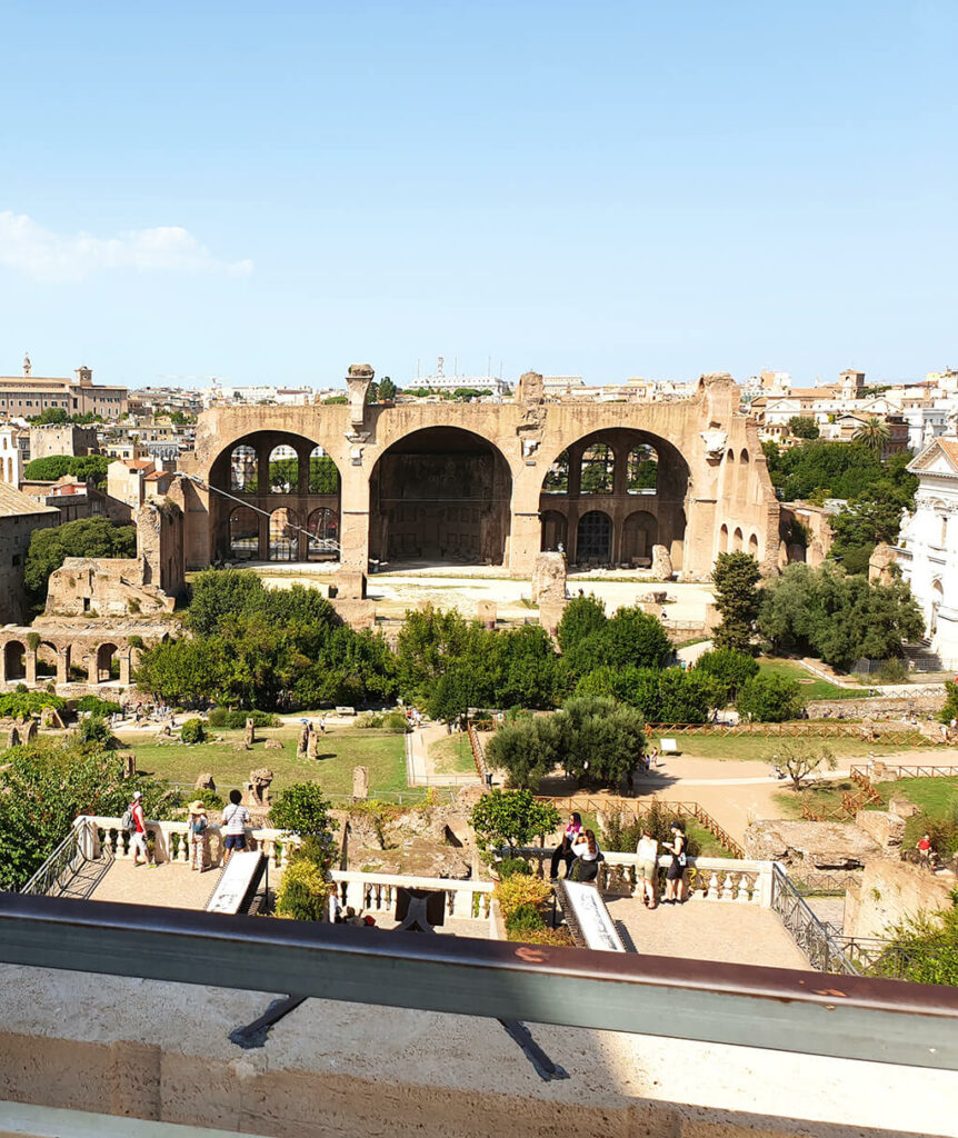 Forum Romanum Rím zťp zľava