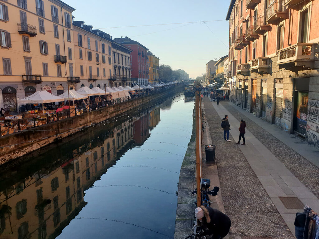 Miláno Navigli gluten free celiakia