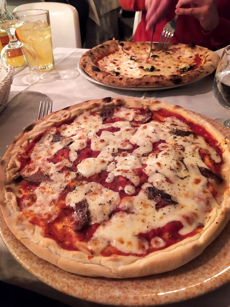 gluten free pizza Miláno