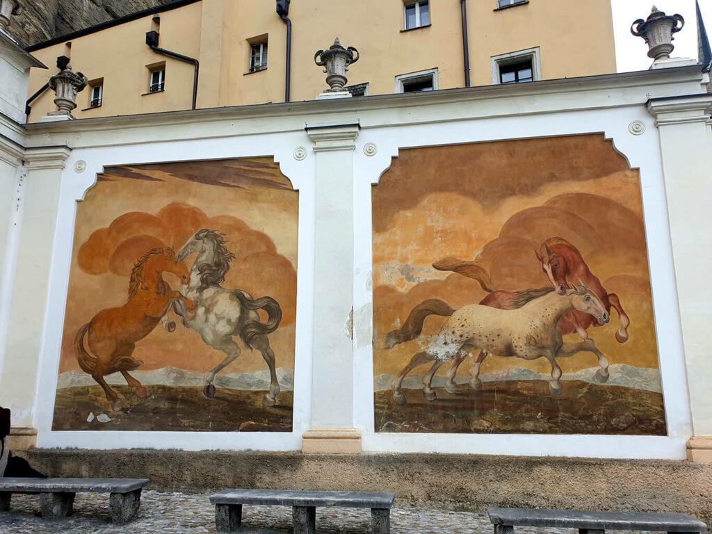 Salzburg Pferdeschwemme zťp vstupné