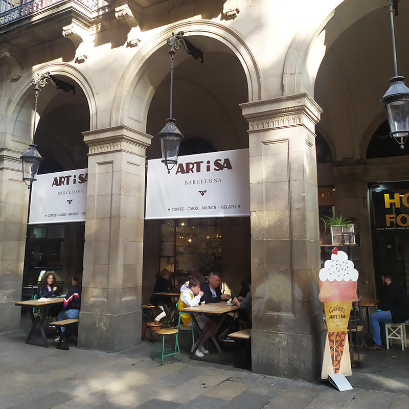 Bezlepková zmrzlina Barcelona