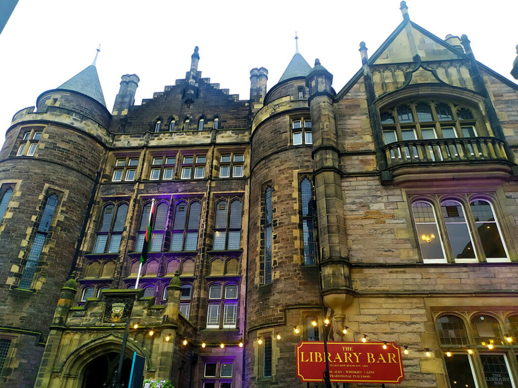 Zťp zľavy v Edinburgu Edinburgh university