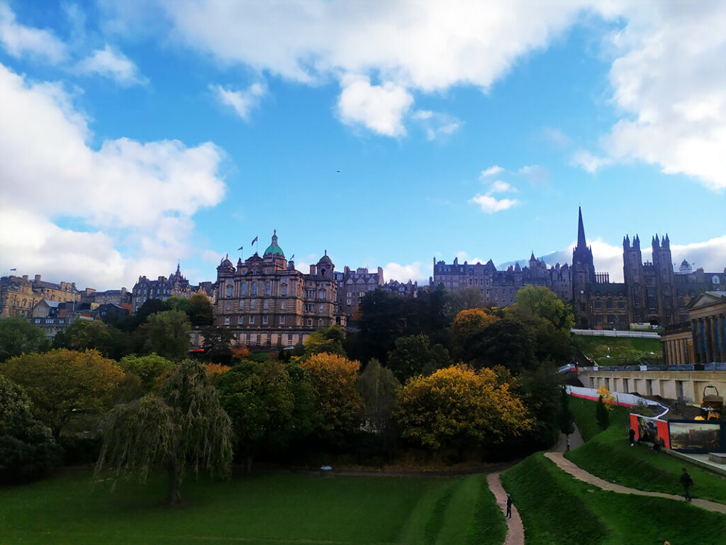 Zťp zľavy v Edinburgu Princess Street