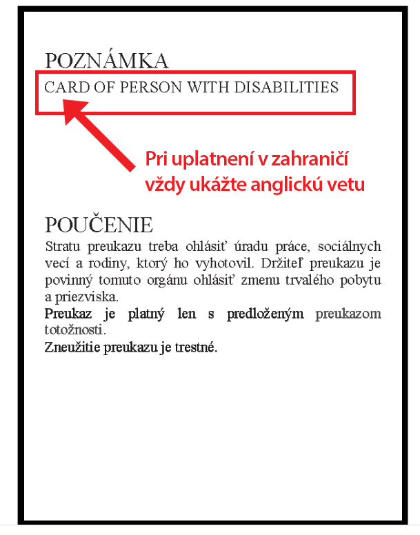 Ako vybaviť zťp preukaz