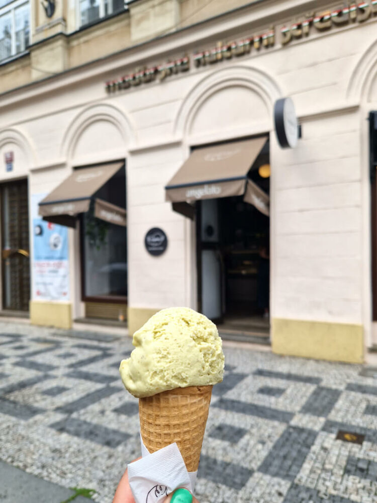 bezlepková zmrzlina Praha Angelato