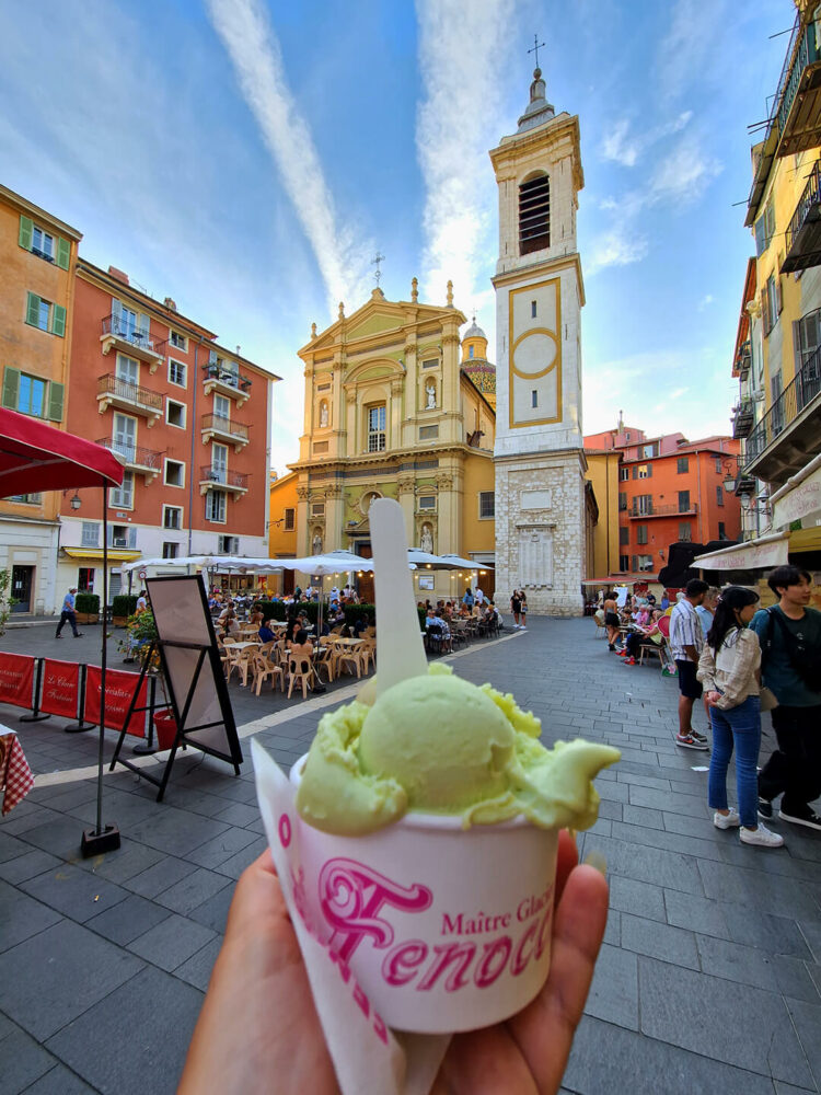 bezlepková zmrzlina Nice
